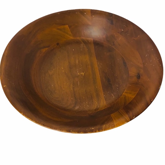 Vintage Ozark Walnutware 6 pc Salad Bowl Set - Picture 3 of 10